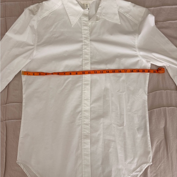 H&M White Dress Shirt Classic Formal Attire - Picture 4 of 9